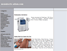 Tablet Screenshot of menuiserie-adam.com